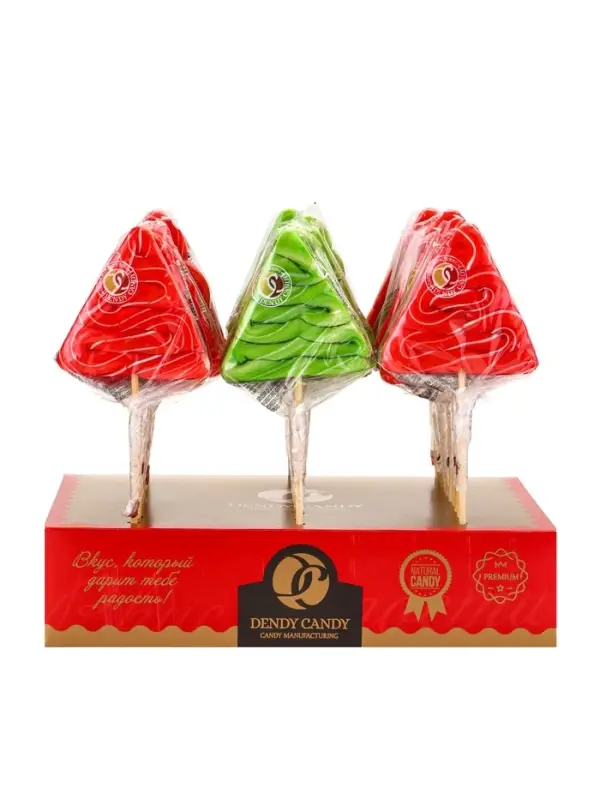 Леденцовая карамель на палочке TWIST "Ёлка", 30 г