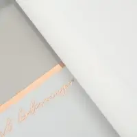 Пленка для цветов, "Полоса с окном", белая, 57х57&plusmn;2 см