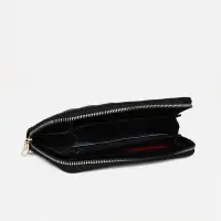 Кошелёк на молнии, цвет чёрный Кошелёк на молнии, цвет чёрный