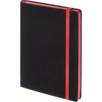 Ежедневник недатированный черный А5 MEGAPOLIS SOFT  3-470/04