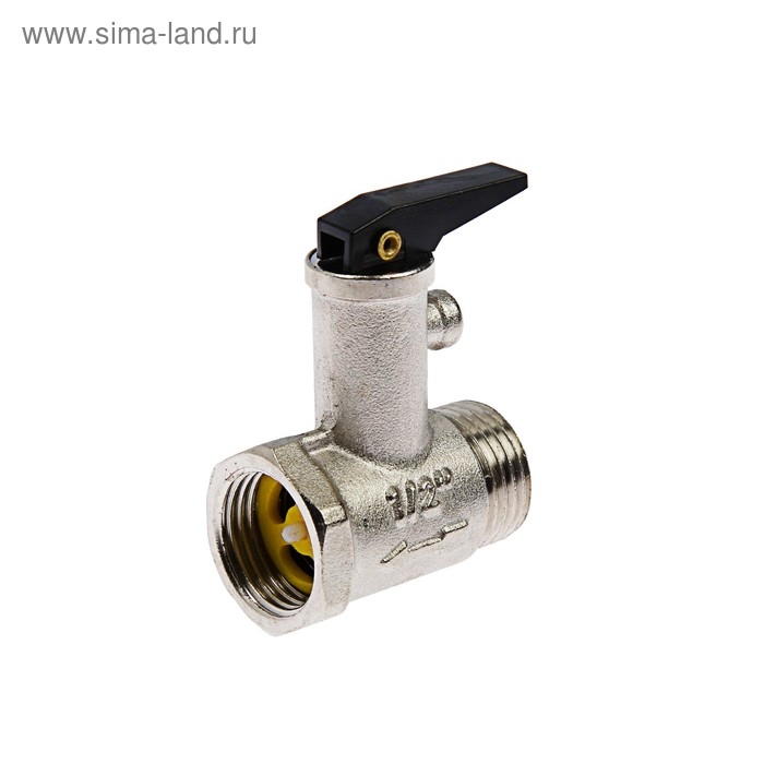 Клапан предохранительный для водонагревателя  Клапан предохранительный для водонагревателя "СТМ", 1/2", 6 бар, со сбросным крючком