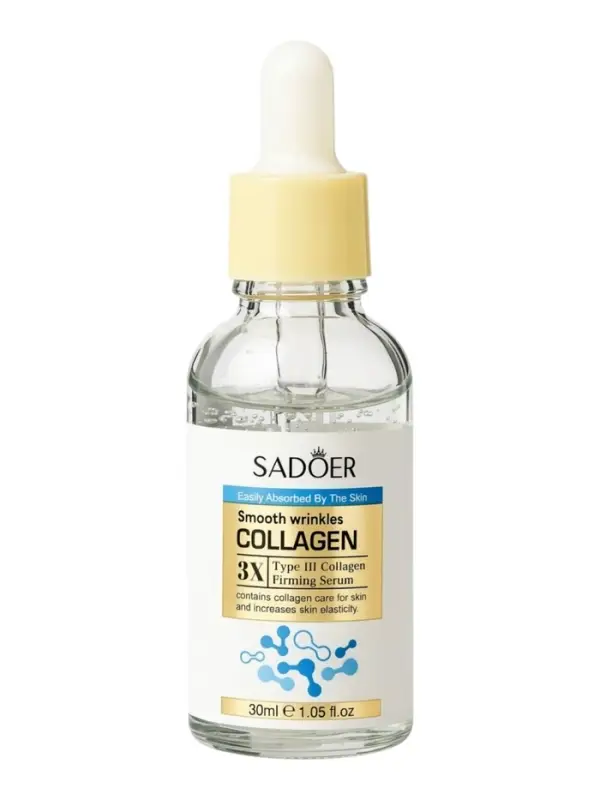 Увлажняющая сыворотка для лица Sadoer с коллагеном, 30 мл