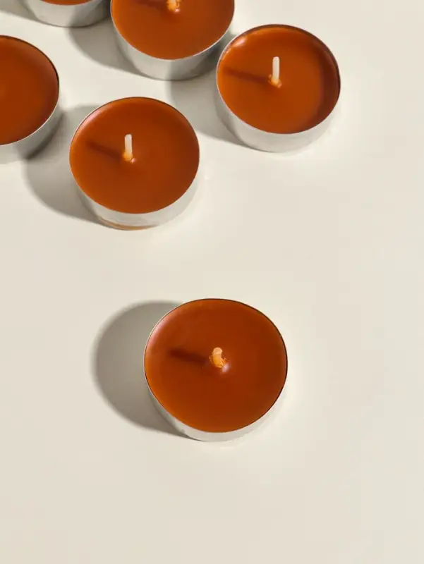 Набор свечей ароматических чайных &laquo;Корица-яблоко&raquo;, 6 шт.