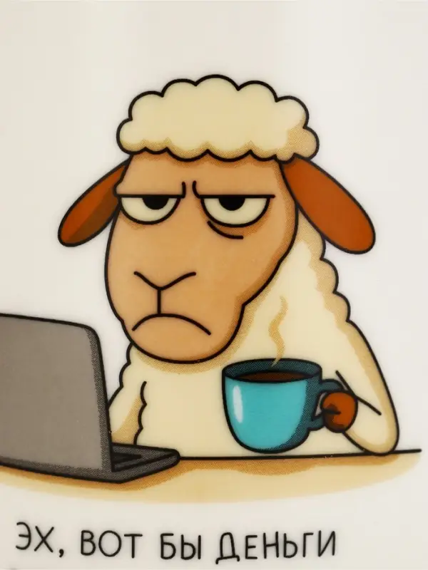 Кружка чайная керамическая &laquo;На работе&raquo;, 630 мл