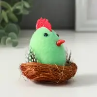 Сувенир пасхальный "Цыплёнок в гнезде" 5х5х7,5 см