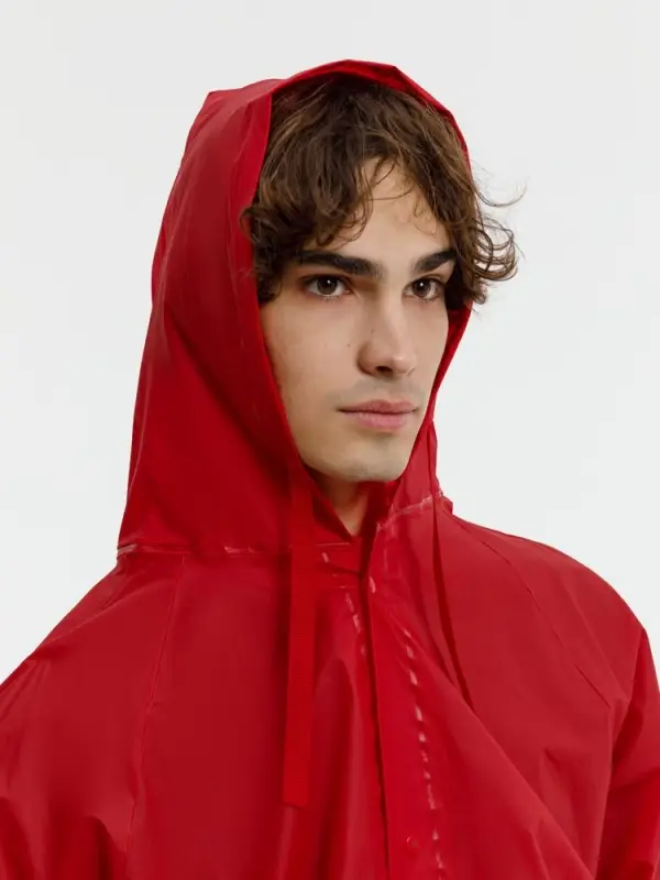 Дождевик RainDrop, красный, размер 3XL/4XL Дождевик RainDrop, красный, размер 3XL/4XL