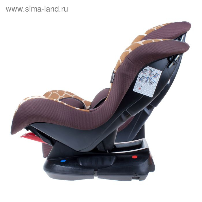 Автокресло Крошка Я Support «Жираф», группа 0+/1, до 18 кг, (0-4 года) Коричневый