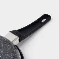 Сковорода d=18 см, Black Rock. цвет черный, АП покрытие, индукция, ручка Soft touch