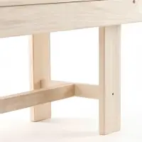 Лавка деревянная для дачи и бани, 150&times;40&times;41 см, из наличника