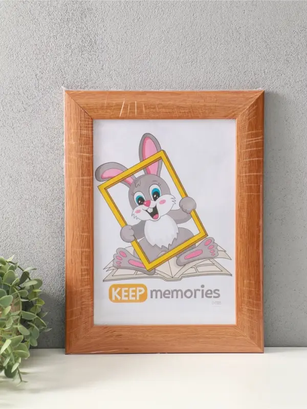 Фоторамка для фото 21&times;30 см Keep memories Luxe Elegance, с ножкой, пластик, бежевый, (пластиковый экран)