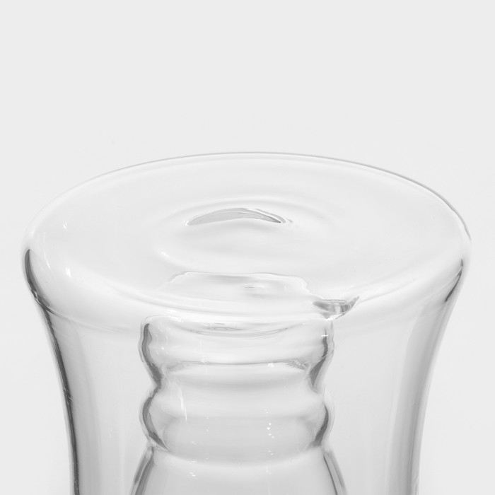 Бокал стеклянный пивной с двойными стенками Magistro «Дуо», 400 мл, 8,5×8,5×18 см