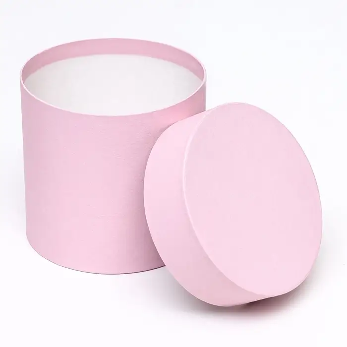 Набор круглых подарочных коробок 5 в 1 &laquo;Весенний&raquo;, 20&times;20 - 11&times;11 см