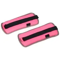 Утяжелители неопреновые ONLYTOP, 2 шт. &times; 0.5 кг, цвет розовый