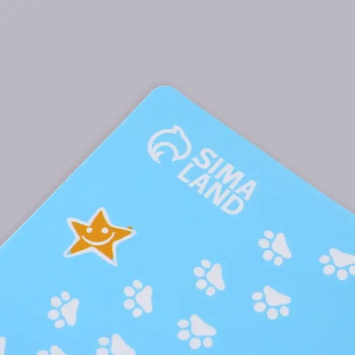 Коврик под миску &laquo;Еда&raquo; 43х28 см