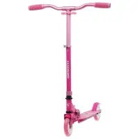 Самокат городской GRAFFITI Comfort 120, складной, колёса PU 120 мм, ABEC 7 Carbon, розовый