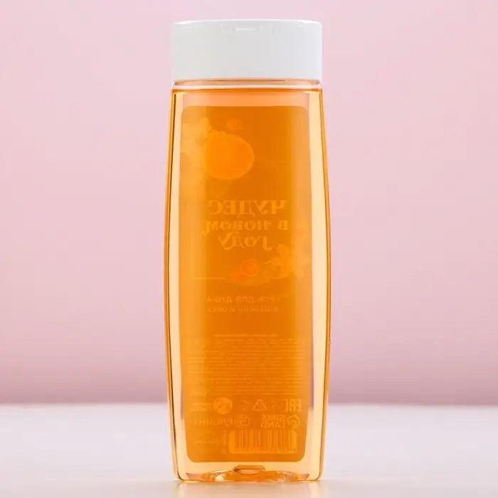 Гель для душа &laquo;Чудес в Новом Году!&raquo;, 250 мл, аромат апельсина и орехов, Чистое счастье