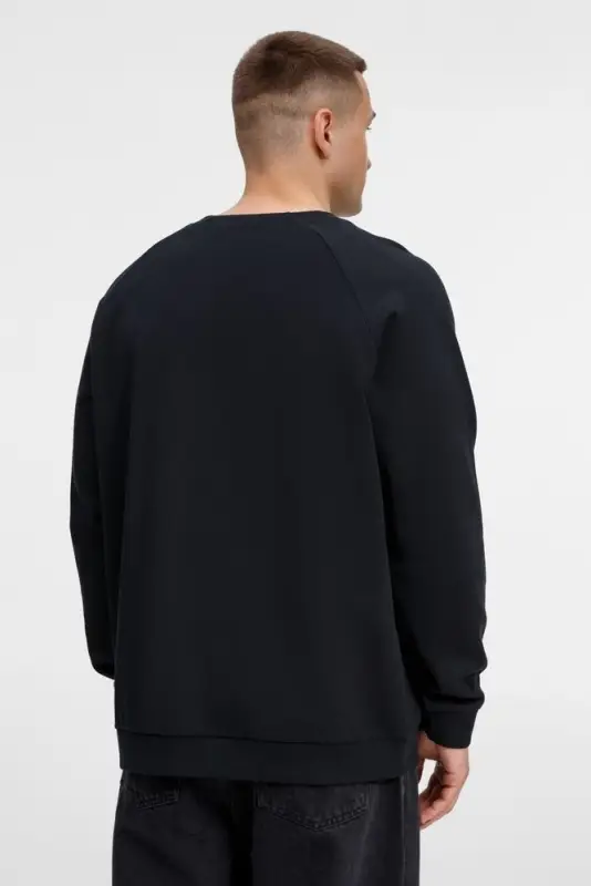 Свитшот унисекс Avenu, черный, размер XS/S Свитшот унисекс Avenu, черный, размер XS/S