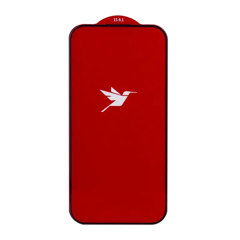 Защитное стекло для iPhone 15 Pro RUBYTAK HD Silk Print