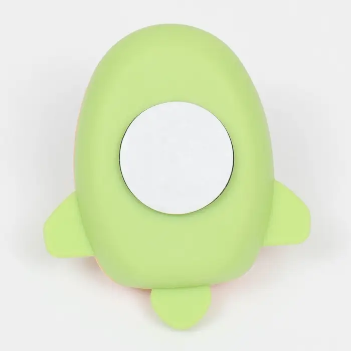 Игрушка с кошачьей мятой для кошек &laquo;Ракета&raquo;, 6 см, пластик, оранжевая, зелёная