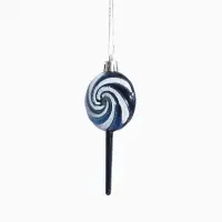 Ёлочные игрушки набор 17 шт. &laquo;Ярмарка волшебства&raquo; 6 см, синий