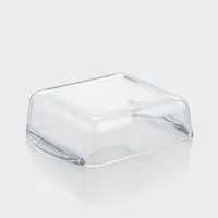 Форма для запекания Paşabah&ccedil;e Borcam, 1.04 л, 20.9&times;16.5 см, прямоугольная, жаропрочное стекло, прозрачная