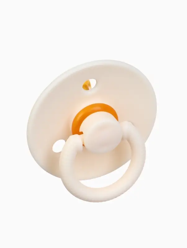 Соска - пустышка классическая, латекс, цв.айвори, в контейнере, от 0 мес., M&B Соска - пустышка классическая, латекс, цв.айвори, в контейнере, от 0 мес., M&B