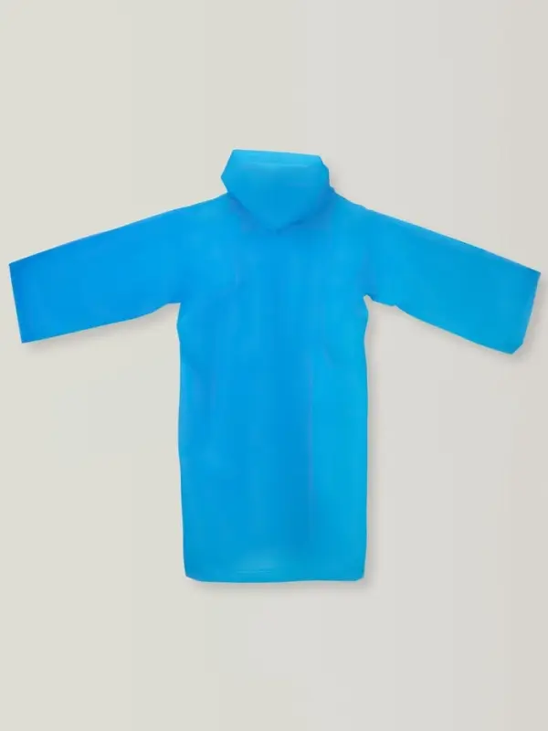 Дождевик детский, рост 120-160 см, ЭВА 85 г, синий