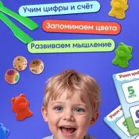 Развивающий набор &laquo;Умные мишки&raquo;, по методике Монтессори, 3+