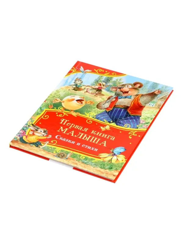 Первая книга малыша &laquo;Сказки и стихи&raquo;, 80 стр.