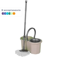 Набор для уборки COMFORT LIfE&nbsp; (ведро с отжимом + швабра с насадкой)