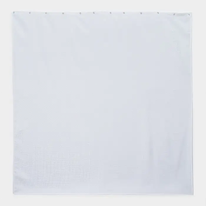 Штора для ванной &laquo;Ла Каса&raquo;, с люверсами, 180&times;180 см, полиэстер, белая