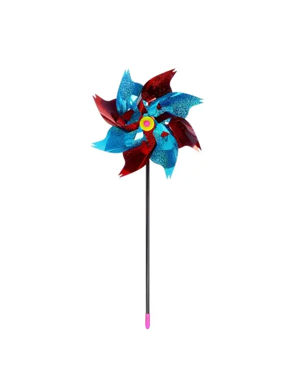 Ветерок &laquo;Вертушка Цветик&raquo;, садовая, 20&times;30 см, набор 3 шт., МИКС