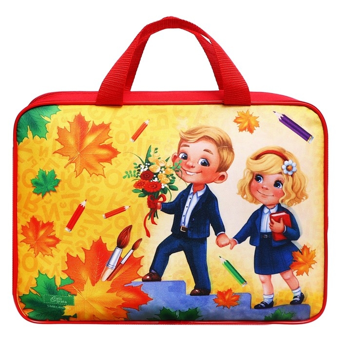 Набор первоклассника в папке Calligrata «Снова в школу», 70 предметов, с пособиями