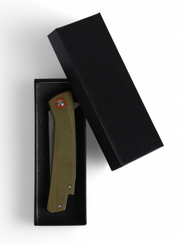 Нож туристический складной, 20см, клинок 87мм/3,2мм