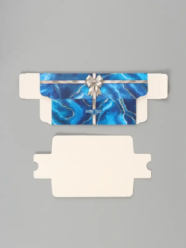 Коробка складная с окном &laquo;Бант&raquo;, 5.5&times;18&times;5.5 см