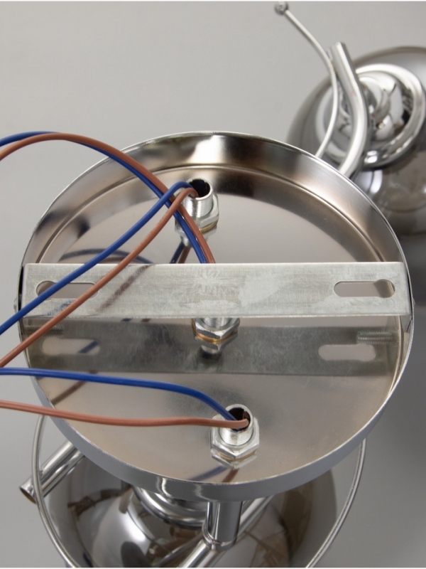 Люстра "Муза" 3х40Вт Е27 хром