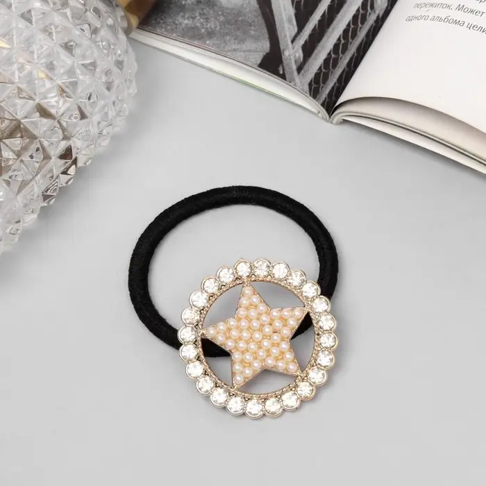 Резинка для волос Резинка для волос "Флер" звезда, 5 см