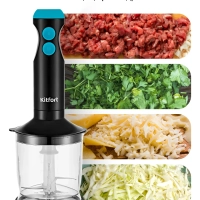 Блендер погружной с чашей КТ-3041 (3 в 1) - 350 Вт