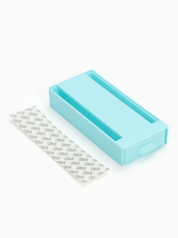 Скрытый потайной ящик, для хранения под стол, 20 х 9 х 4см, голубой Скрытый потайной ящик, для хранения под стол, 20 х 9 х 4см, голубой