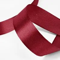 Лента атласная, 20 мм, 23&plusmn;1 м, бордовая №37