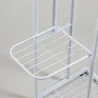 Подставка для цветов Greengo, 4 полки, 43&times;22&times;82 см, напольная, металл, белая