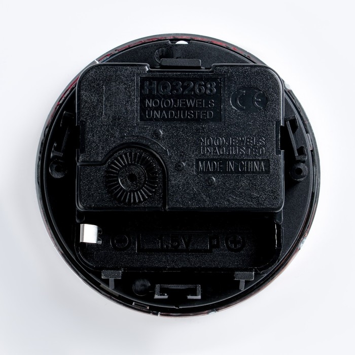 Циферблат  d-8 см, 1 АА, механизм 5168, дискретный ход