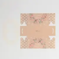 Коробка для капкейка «Розовый тренд», 16 х 8 х 10 см