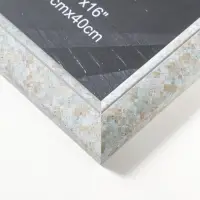 Фоторамка пластик 30х40 см "Марокканская мозаика" оттенки голубого 46х36х2 см