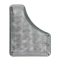 Лоток для бумаг вертикальный, металлическая сетка, 3 отделения, серый