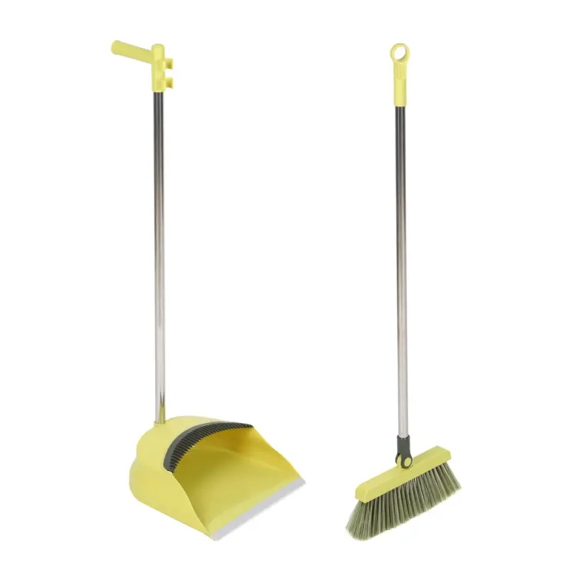 Набор для уборки с щеткой и совком тм VETTA, щетка: 94х23 см, совок: 82,5х27 см, полипропилен