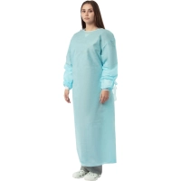 Халат хирург. н/с рук.манжета дл.140 см пл 42 р.56-58 1шт./уп.  Гекса