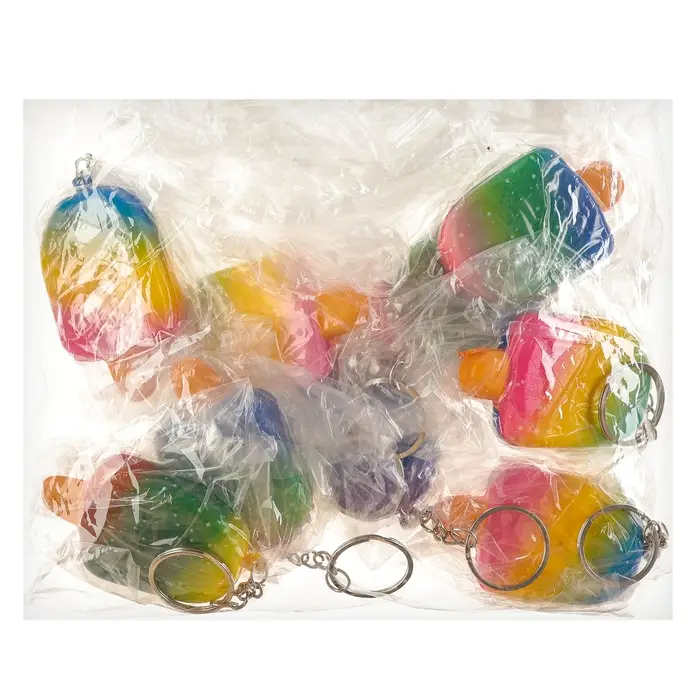 Мялка-сквиш «Эскимо», на брелоке, цвета МИКС Мялка-сквиш «Эскимо», на брелоке, цвета МИКС