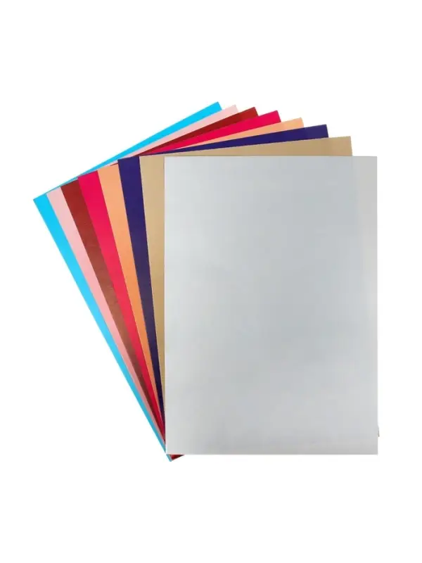 Картон цветной двусторонний А4, 8 листов, 16 цветов, волшебный &laquo;Дракоша&raquo; мелованный 220 г/м&sup2;, в папке