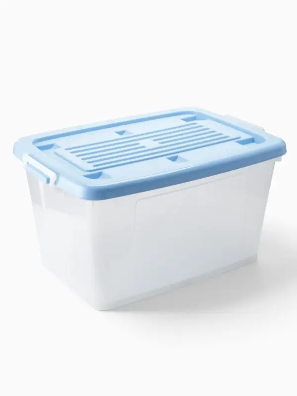 Ящик для хранения Darel-box, 75 л, 70&times;49&times;37 см, с крышкой, МИКС